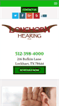 Mobile Screenshot of longhornhearing.com